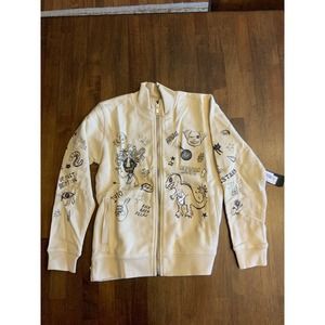 Rockstar Graphic Jacket - Beige - 10